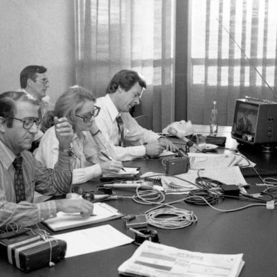 Bill Seamans and Barbara Walters